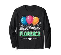 Joyeux Anniversaire en Disant Florence Manche Longue