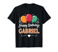 Joyeux Anniversaire en Disant Gabriel T-Shirt