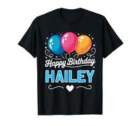 Joyeux Anniversaire en Disant Hailey T-Shirt