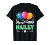 Joyeux Anniversaire en Disant Hailey T-Shirt