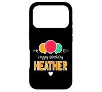 Joyeux Anniversaire en Disant Heather Coque pour iPhone 17 Pro