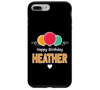 Joyeux Anniversaire en Disant Heather Coque pour iPhone 7 Plus/8 Plus