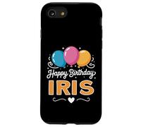 Joyeux Anniversaire en Disant Iris Coque pour iPhone SE (2020) / 7/8