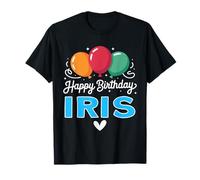 Joyeux Anniversaire en Disant Iris T-Shirt