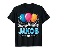 Joyeux Anniversaire en Disant Jakob T-Shirt