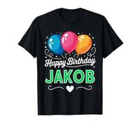 Joyeux Anniversaire en Disant Jakob T-Shirt