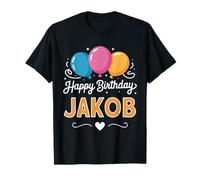 Joyeux Anniversaire en Disant Jakob T-Shirt