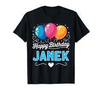 Joyeux Anniversaire en Disant Janek T-Shirt