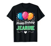 Joyeux Anniversaire en Disant Jeanine T-Shirt