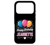 Joyeux Anniversaire en Disant Jeannette Coque pour iPhone 17 Pro