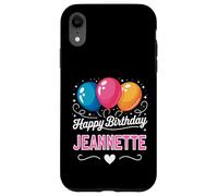 Joyeux Anniversaire en Disant Jeannette Coque pour iPhone XR