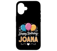 Joyeux Anniversaire en Disant Joana Coque pour iPhone 16