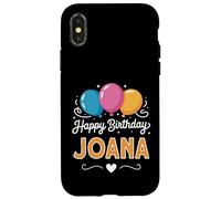 Joyeux Anniversaire en Disant Joana Coque pour iPhone X/XS