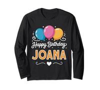 Joyeux Anniversaire en Disant Joana Manche Longue