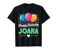 Joyeux Anniversaire en Disant Joana T-Shirt
