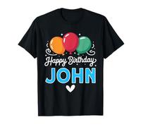Joyeux Anniversaire en Disant John T-Shirt