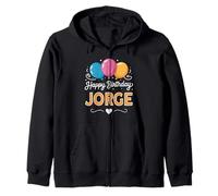 Joyeux Anniversaire en Disant Jorge Sweat à Capuche