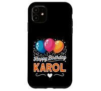Joyeux Anniversaire en Disant Karol Coque pour iPhone 11