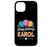 Joyeux Anniversaire en Disant Karol Coque pour iPhone 13