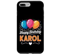 Joyeux Anniversaire en Disant Karol Coque pour iPhone 7 Plus/8 Plus