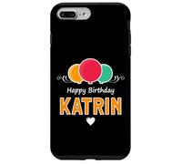 Joyeux Anniversaire en Disant Katrin Coque pour iPhone 7 Plus/8 Plus
