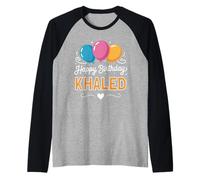 Joyeux Anniversaire en Disant Khaled Manche Raglan