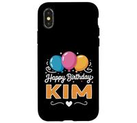 Joyeux Anniversaire en Disant Kim Coque pour iPhone X/XS