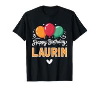 Joyeux Anniversaire en Disant Laurin T-Shirt
