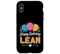 Joyeux Anniversaire en Disant Lean Coque pour iPhone X/XS