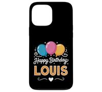 Joyeux Anniversaire en Disant Louis Coque pour iPhone 13 Pro Max
