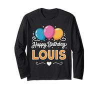Joyeux Anniversaire en Disant Louis Manche Longue