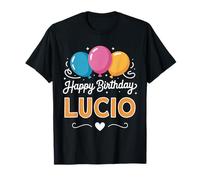 Joyeux Anniversaire en Disant Lucio T-Shirt