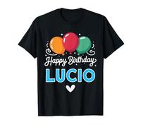 Joyeux Anniversaire en Disant Lucio T-Shirt