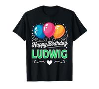 Joyeux Anniversaire en Disant Ludwig T-Shirt