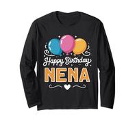 Joyeux Anniversaire en Disant Nena Manche Longue