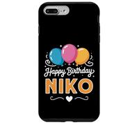 Joyeux Anniversaire en Disant NIKO Coque pour iPhone 7 Plus/8 Plus