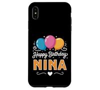 Joyeux Anniversaire en Disant Nina Coque pour iPhone XS Max