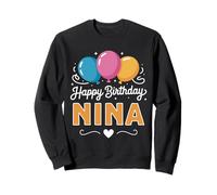 Joyeux Anniversaire en Disant Nina Sweatshirt