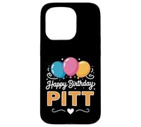 Joyeux Anniversaire en Disant Pitt Coque pour iPhone 15 Pro