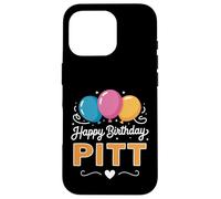 Joyeux Anniversaire en Disant Pitt Coque pour iPhone 16 Pro