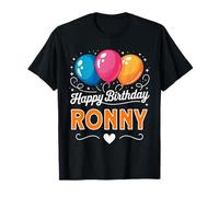 Joyeux Anniversaire en Disant Ronny T-Shirt