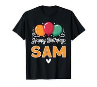 Joyeux Anniversaire en Disant Sam T-Shirt
