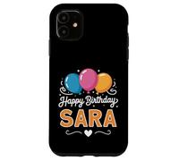 Joyeux Anniversaire en Disant Sara Coque pour iPhone 11