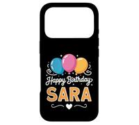 Joyeux Anniversaire en Disant Sara Coque pour iPhone 17 Pro