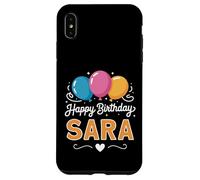 Joyeux Anniversaire en Disant Sara Coque pour iPhone XS Max
