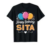 Joyeux Anniversaire en Disant Sita T-Shirt