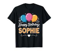 Joyeux Anniversaire en Disant Sophie T-Shirt