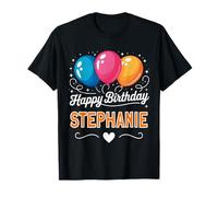 Joyeux Anniversaire en Disant Stephanie T-Shirt