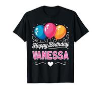 Joyeux Anniversaire en Disant Vanessa T-Shirt