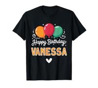 Joyeux Anniversaire en Disant Vanessa T-Shirt